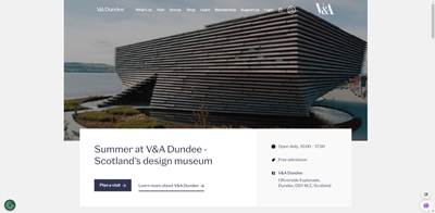 V&A dundee web